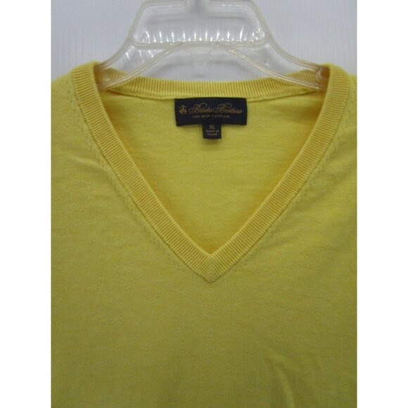 Brooks Brothers Sweater XL Pullover V-Neck Breathable Supima Cotton - Picture 2 of 10